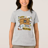 Spreek als een Pirate Day Tri-Blend Shirt (Voorkant)