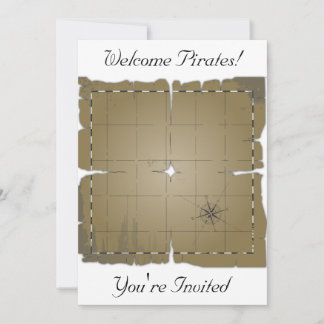 Spreek als een uitnodiging van een Pirate Party