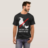 Spreek alsjeblieft geen Italiaans tegen de geitsmu T-shirt (Voorkant volledig)
