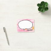 Spreek Bubble Persoonlijke naam Post-it® Notes (Kantoor)