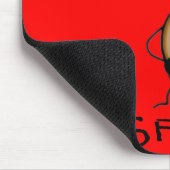 Spreek de Monkey Mousepad Muismat (Hoek)