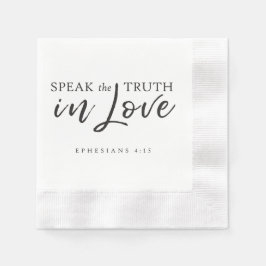 Spreek de Waarheid In Liefde Efeziërs 4:15 Bijbelv Servet