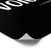 Spreek de waarheid, zelfs als je stem citeert poster (Hoek)