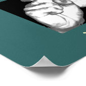 Spreek een vriend en ga in teken poster (Hoek)