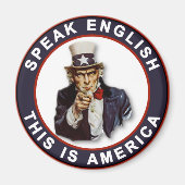 SPREEK ENGELS - DIT IS AMERIKA MAGNEET (Voorkant)