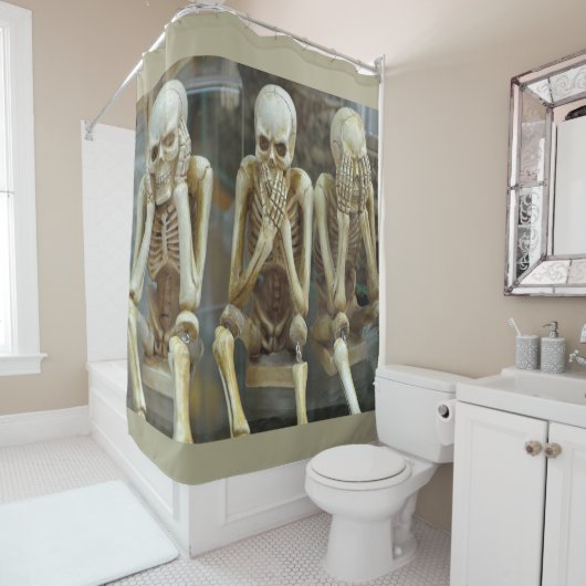 Spreek geen boogskeletten met gordijn (In situ)