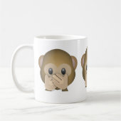 Spreek geen Kwaad Emoji Koffiemok (Links)