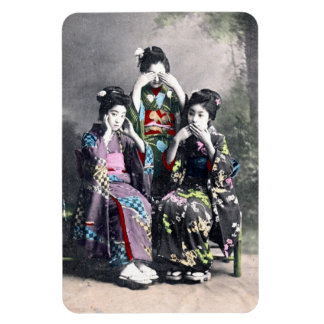 Spreek geen kwaad, zitten (1910) magneet