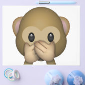 Spreek geen zwarte aap - Emoji Flyer (Enkel)