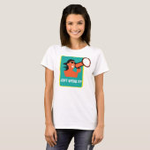 Spreek gewoon omhoog t-shirt (Voorkant volledig)