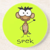 Spreek het Monkey Onderzetter (Voorkant)