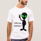 Spreek je Baskisch? T-shirt (Voorkant)