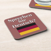 Spreek je Duits? Markering Bier Onderzetter (Linkerzijde)