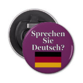 Spreek je Duits? Markering Button Flesopener (Voorkant)