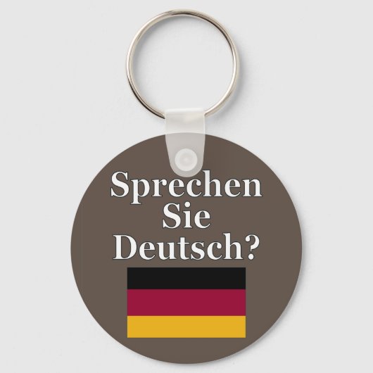 Spreek je Duits? Markering Sleutelhanger (Voorkant)