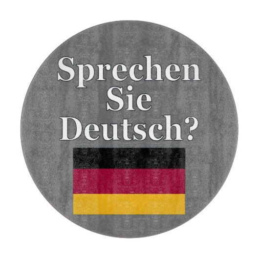 Spreek je Duits? Markering Snijplank (Voorkant)