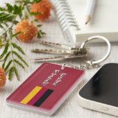 Spreek je Duits? Vlag wf Sleutelhanger (Voorkant Rechts)