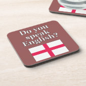 Spreek je Engels? Markering Drankjes Onderzetter (Linkerzijde)