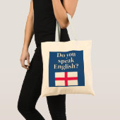 Spreek je Engels? Markering Tote Bag (Voorkant (product))