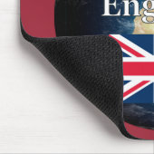 Spreek je Engels? Vlag & aarde Muismat (Hoek)