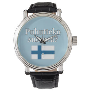 Spreek je Fins? Markering Horloge