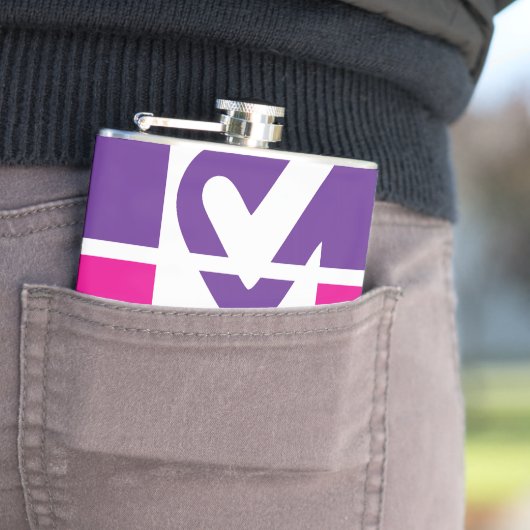 Spreek je geest heupfles (Voorbeeld)