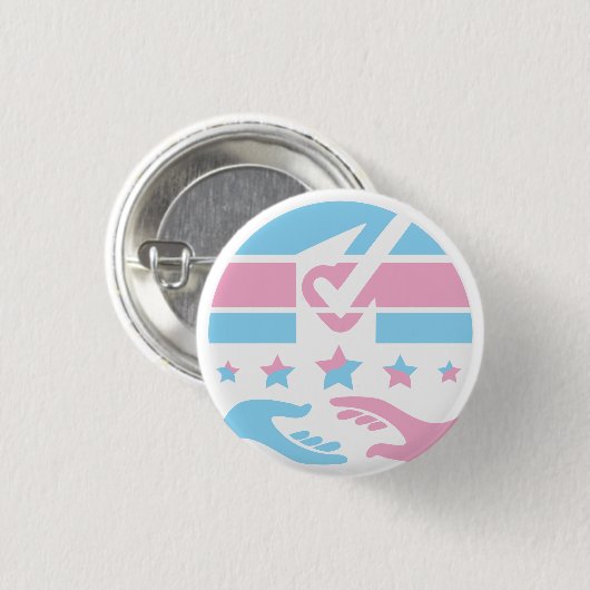 Spreek je geest ronde button 3,2 cm (Voorkant /achterkant)