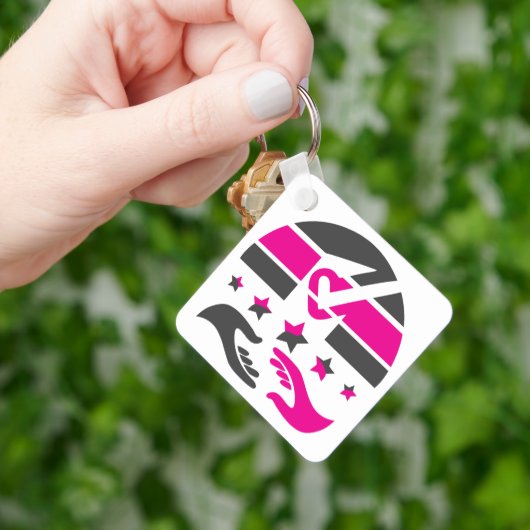 Spreek je geest sleutelhanger (Hand)