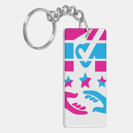 Spreek je geest sleutelhanger (Voorkant Links)