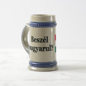 Spreek je Hongaars? Vlag bf Bierpul (Voorkant links)