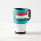 Spreek je Hongaars? Vlag bf Reisbeker (Voorkant rechts)