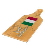 Spreek je Italiaans? in het Italiaans. Vlag wf Snijplank (Hoek)