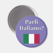 Spreek je Italiaans? Markering Magneet (Voorkant / Achterkant)