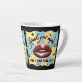 Spreek je mening, stem, activist latte mok (Rechterhoek)