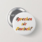 Spreek je? ronde button 5,7 cm (Voorkant /achterkant)