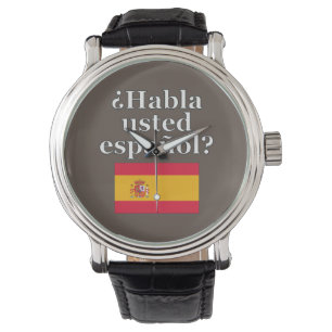 Spreek je Spaans? Markering Horloge