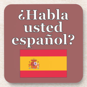 Spreek je Spaans? Markering Onderzetter