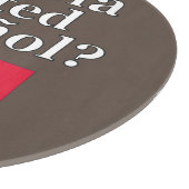 Spreek je Spaans? Markering Snijplank (Hoek)