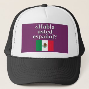 Spreek je Spaans? Markering Trucker Pet