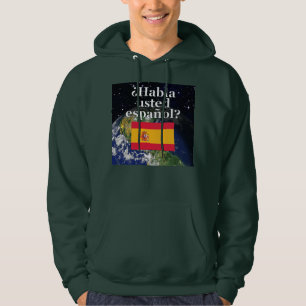 Spreek je Spaans? Vlag & aarde Hoodie