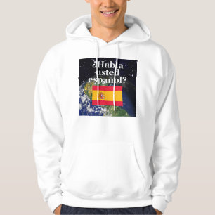 Spreek je Spaans? Vlag & aarde Hoodie