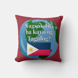 Spreek je Tagalog? In Tagalog. Markering en wereld Kussen