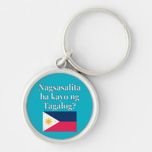 Spreek je Tagalog? In Tagalog. Markering Sleutelhanger