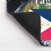 Spreek je Tagalog? In Tagalog. Vlag & aarde Muismat (Hoek)