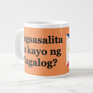 Spreek je Tagalog? In Tagalog. Vlag bf Grote Koffiekop