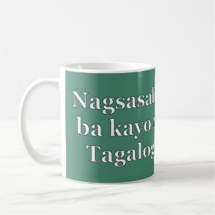 Spreek je Tagalog? In Tagalog. Vlag wf Koffiemok