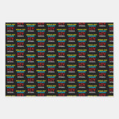 Spreek je uit tegen HIV-stigma - Aids Awareness Inpakpapier Vel (Voorkant 2)