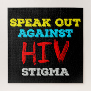 Spreek je uit tegen HIV-stigma - Aids Awareness Legpuzzel