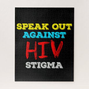 Spreek je uit tegen HIV-stigma - Aids Awareness Legpuzzel