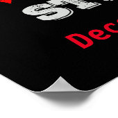 Spreek je uit tegen HIV-stigma - Aids Awareness Poster (Hoek)